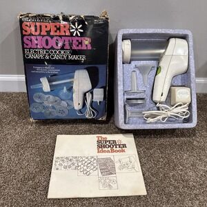 VTG Wear-Ever Super Shooter 70001 Electric Cookie Press FoodGun Complete TESTED